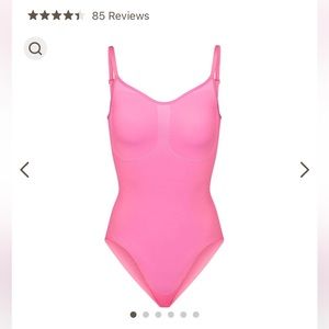 SCULPTING BODYSUIT W. SNAPS | NEON ORCHID - S/M